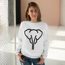 Load image into Gallery viewer, Loxodonté White Crewneck Sweatshirt