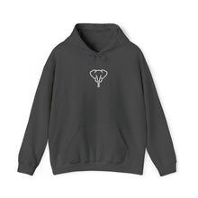 Load image into Gallery viewer, Loxodonté Elephant Skull Minimalist Hoodie