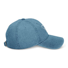 Load image into Gallery viewer, Loxodonté Embroidered Denim Cap