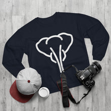 Load image into Gallery viewer, Loxodonté Navy Crewneck Sweatshirt