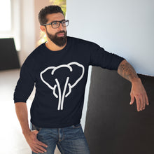 Load image into Gallery viewer, Loxodonté Navy Crewneck Sweatshirt