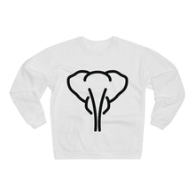 Load image into Gallery viewer, Loxodonté White Crewneck Sweatshirt