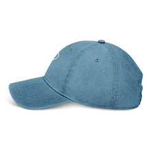 Load image into Gallery viewer, Loxodonté Embroidered Denim Cap