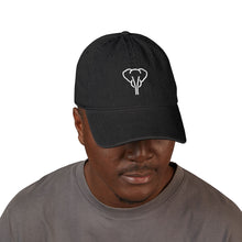 Load image into Gallery viewer, Loxodonté Embroidered Denim Cap