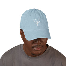 Load image into Gallery viewer, Loxodonté Embroidered Denim Cap