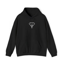 Load image into Gallery viewer, Loxodonté Elephant Skull Minimalist Hoodie