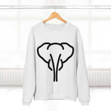 Load image into Gallery viewer, Loxodonté White Crewneck Sweatshirt