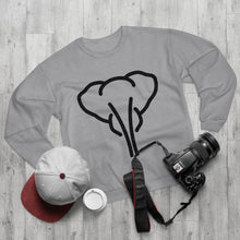 Load image into Gallery viewer, Loxodonté Heather Grey Crewneck Sweatshirt
