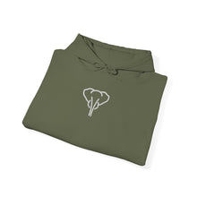 Load image into Gallery viewer, Loxodonté Elephant Skull Minimalist Hoodie
