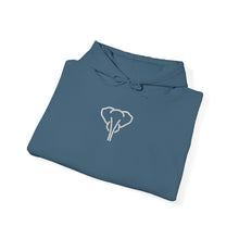Load image into Gallery viewer, Loxodonté Elephant Skull Minimalist Hoodie
